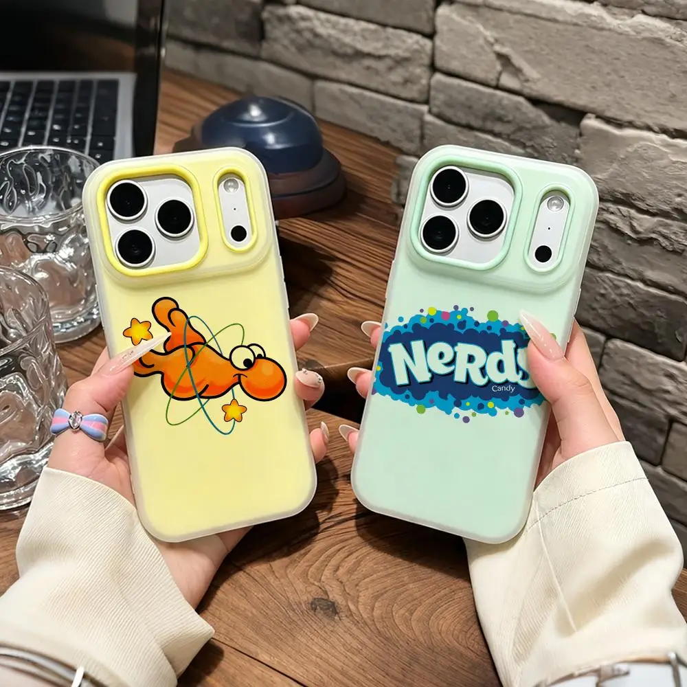 

Art N-Nerds Phone Case Dual-Layer Shockproof Phone Case Soft TPU Inner PC Back For iPhone 14‑17