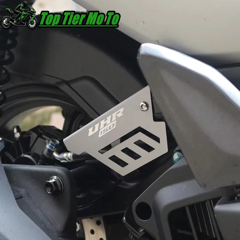 Motorcycle Accessories Rear Wheel Line Cover Cable Protection Cable Guard Mount Decorate Fit For Hao jue UHR150 UFR150