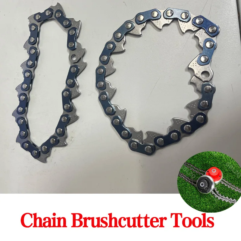 Garden tools Universal 65Mn Lawn Mower Chain Grass Trimmer Head Chain Brushcutter Garden Trimmer Grass Cutter Spare Parts Tools