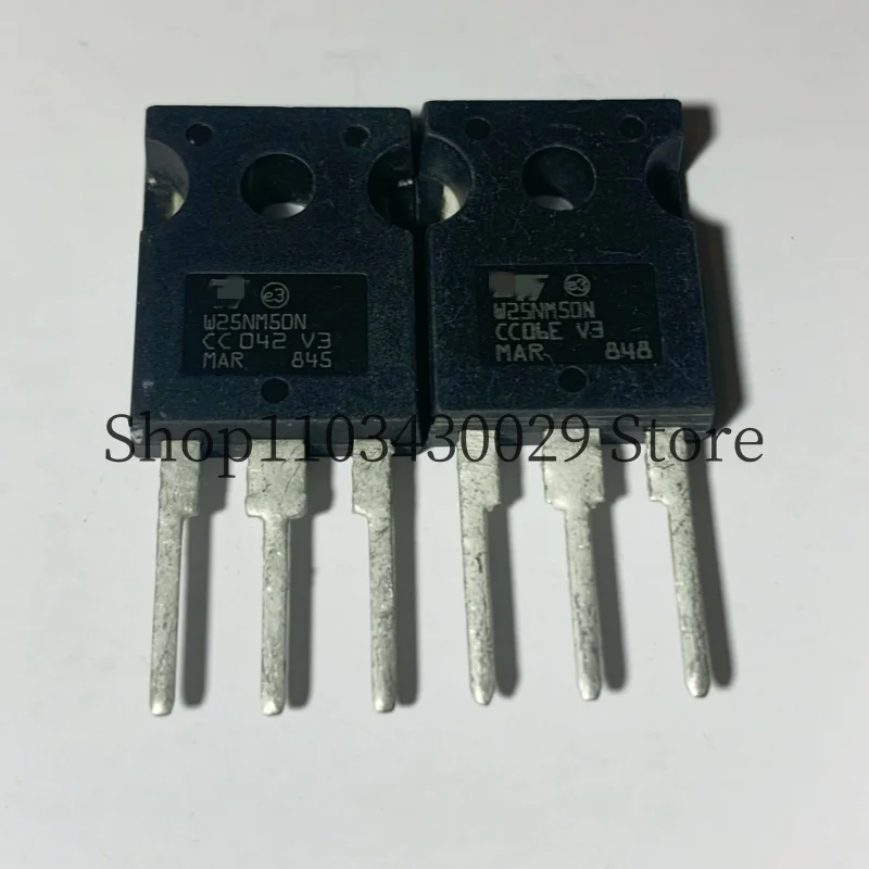 10Pcs New and Original STW25NM50N W25NM50N TO-247 25A 500V MOSFET Transistor