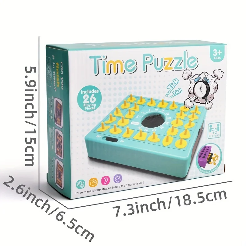 Timing Puzzle Toy, Winning Fingers Shape Toy  Game, Pop Up Board Game, Two Players Concentration Game Puzzle Board Matching Game