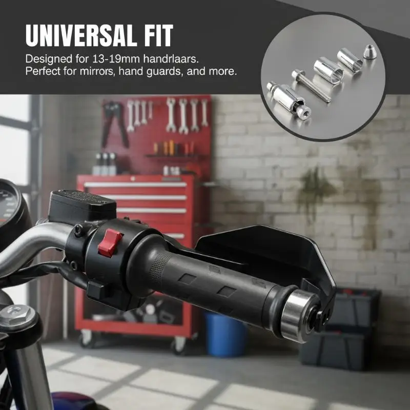 Expansion Screws 13-19mm for Motorcycle Handlebar End Plugs Handguard Mount Durable Universal Fit Choose 2Pcs or 4Pcs