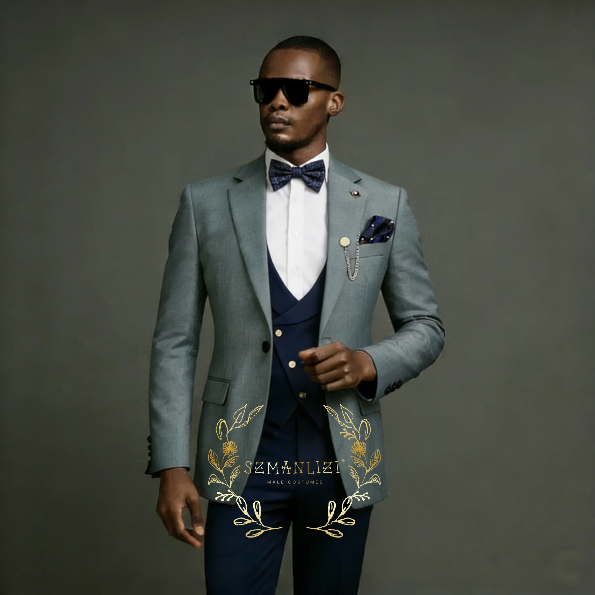 

Men's Suits 3 Pieces Slim Fit Suit Formal Business Groom Wear Wedding Tuxedos Blazer Vest Pants Sets Costume Homme Mariage