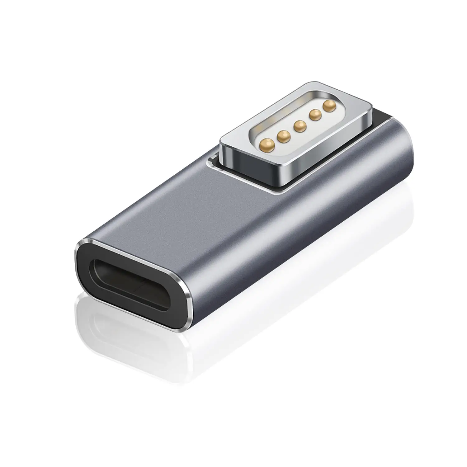 USB C na magnetyczny 1 L-Tip Adapter magnetyczny interfejs ssania 100W PD moc szybkiego ładowania kompatybilny z MacBook Pro Air Types