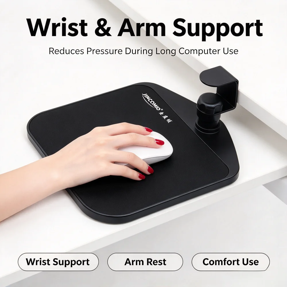 Adjustable Desktop Watch Tray Keyboard Stand Expansion Board to Extend the Desktop Laptop Desk Mouse Tray Hot Sales