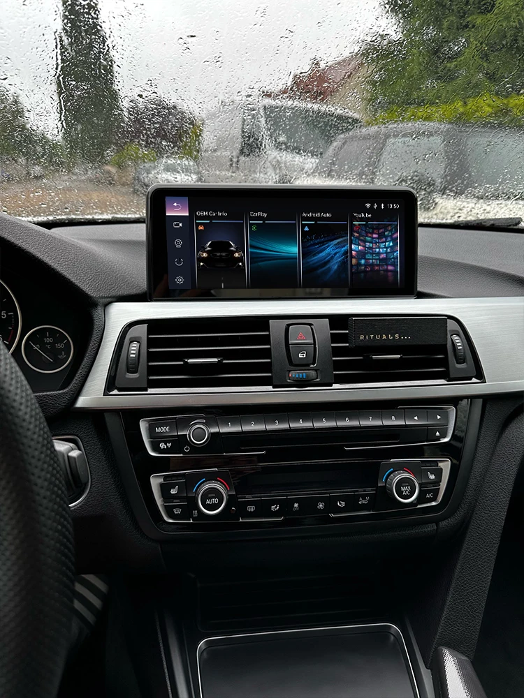 AUTOTOP 10,25 Zoll Linux Wireless CarPlay Android Auto Autoradio für BMW 3/4er Serie F30 F31 F32 F34 F36 NBT System 2013-2017 Mirror Link