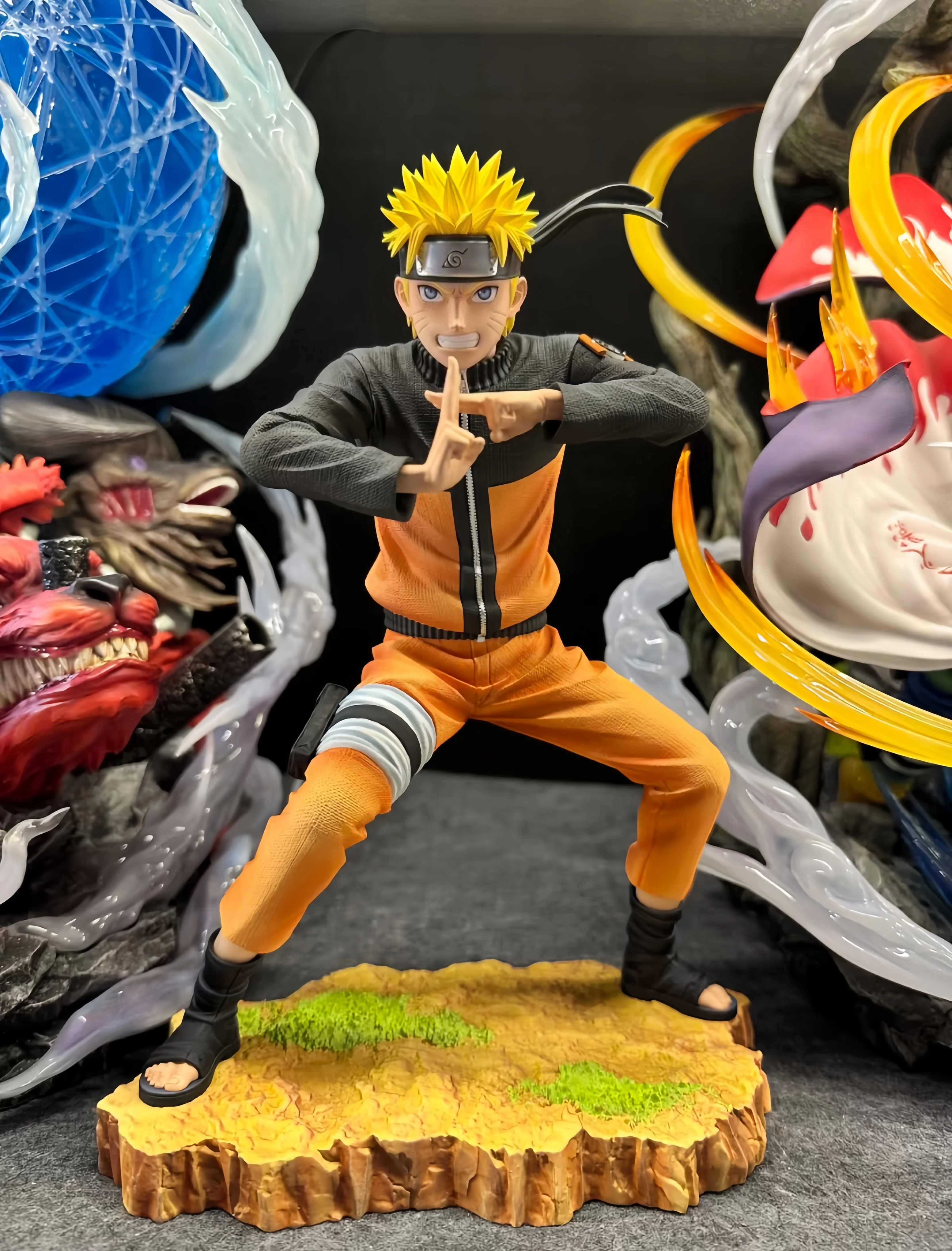 25 cm Actionfigur – Uzumaki PVC-Modell Statue Anime Schreibtischdekoration Sammlung Spielzeug Geschenk zum Geburtstag