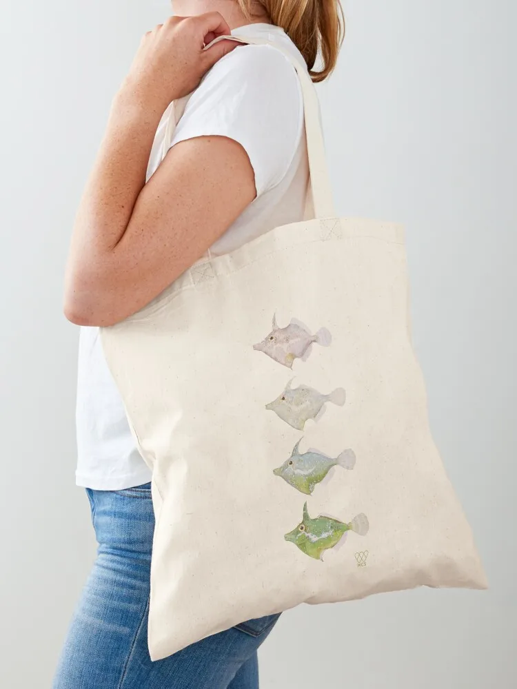 

Fringed Filefish Tote Bag shopping bag tote bag university Big Custom