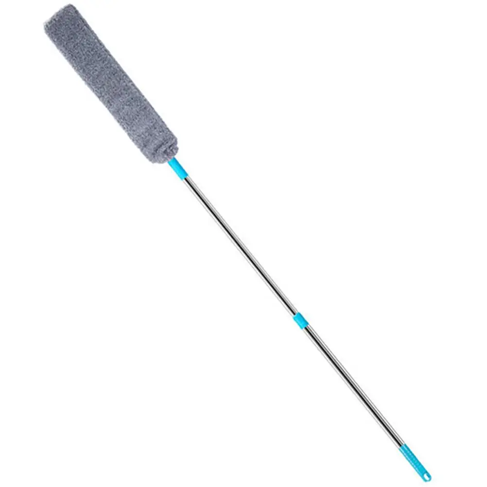 

Bed Dust Cleaner 130cm Long Handle Duster for Under Bed Sofa Table Cleaning Tools Reusable Wand Dusting Brush Gray Flat