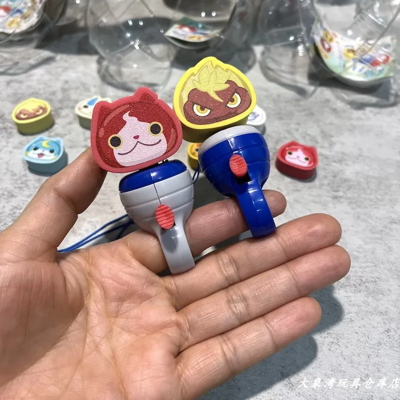 4-10 سنتيمتر اليابانية الكرتون يوكاي ساعة ممحاة الناسف عمل الشكل دمية بولي كلوريد الفينيل يوكاي ساعة لعبة روبيان #1