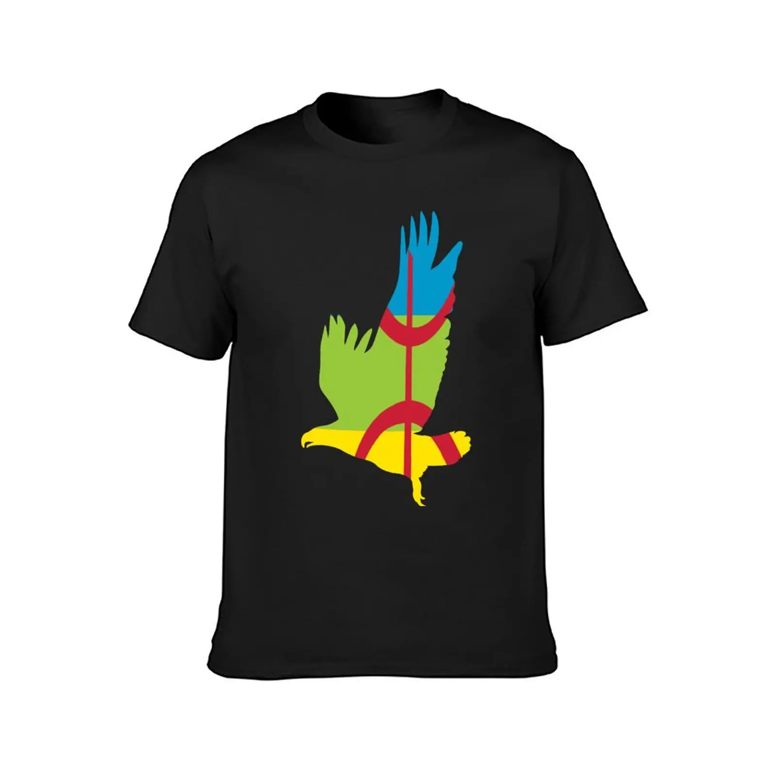 Amazigh Flag Eagle Patriotic Shirt T-Shirt quick drying customs design your own t shirts for men cotton