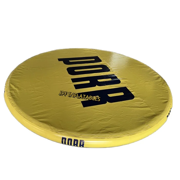 

Inflatable Air Water Floating Around Mattress, Custom Made Inflatable Circle Air Track For Water