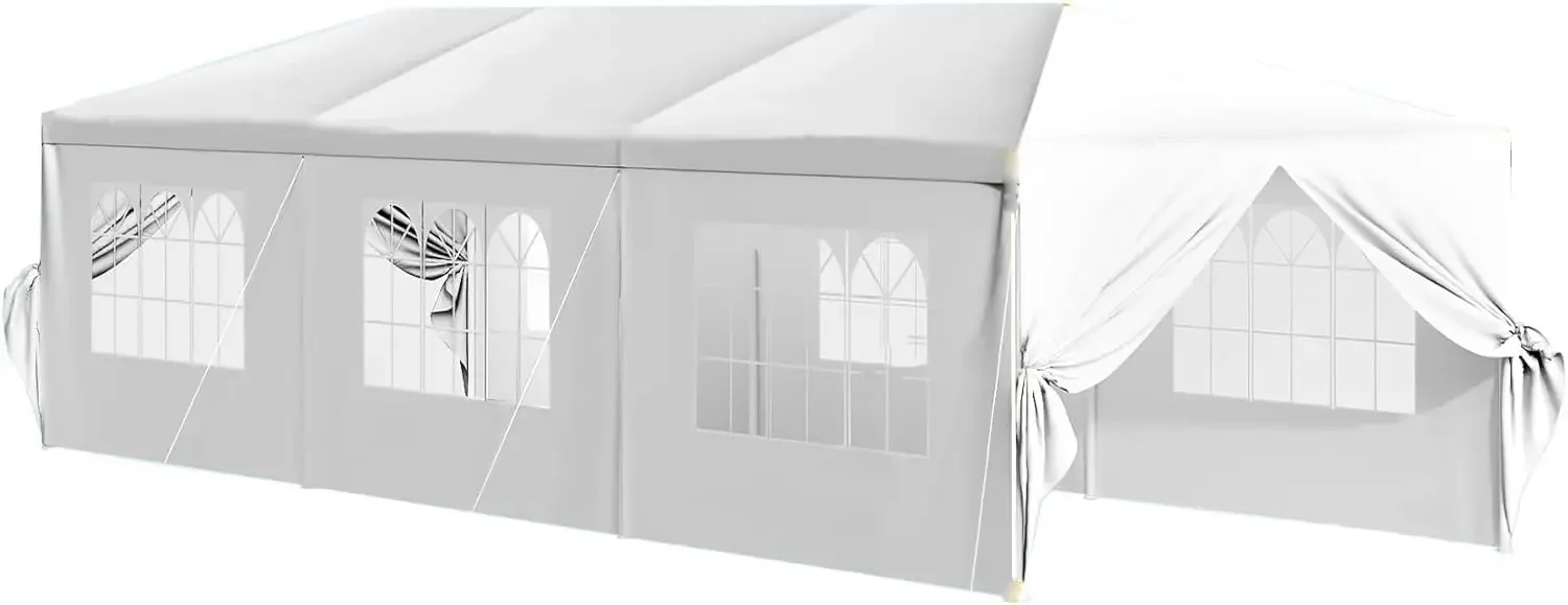 

Outdoor Canopy Tent Patio Camping Gazebo Shelter Pavilion Cater Party Wedding Tents for Parties with Removable Sidewalls Perfect