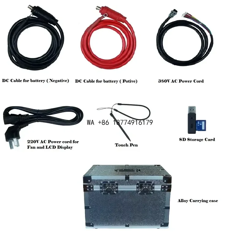 wmwmnu Portable Battery Repair Instrument 2V 6V/12V with Analysis Software