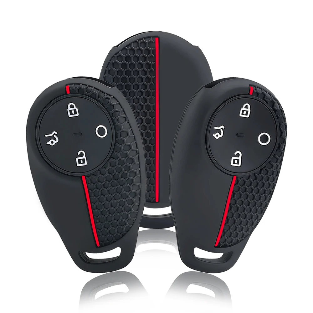 

Silicone Car Key Case for Gac Aion V RT UT Y Plus 2024 2025 2026 Keychain Remote Cover Shell Housing Holder Fob Accessories