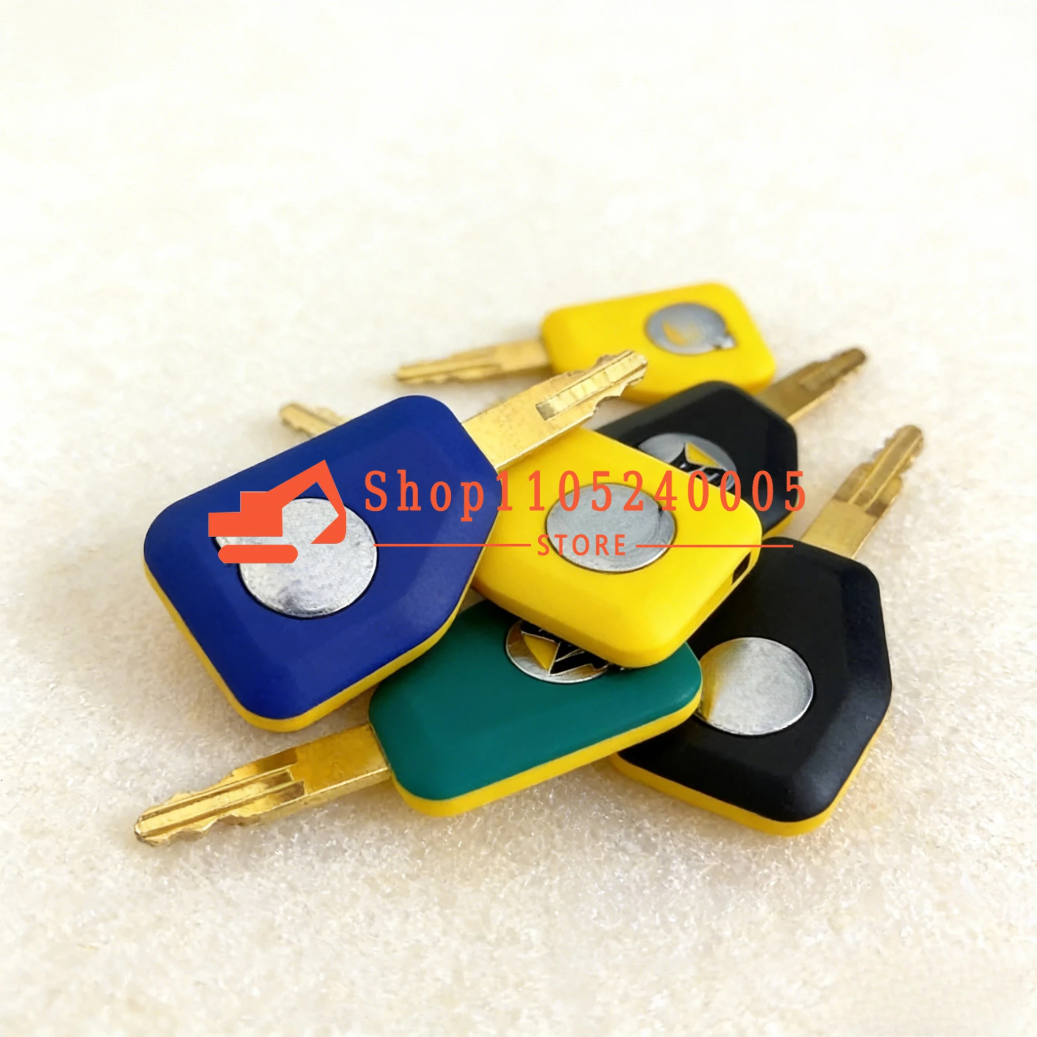 5P-8500 Universal Start, Door Opening and Ignition Key FOR 5P8500 305, 307, 313, 320 and 336 Excavators
