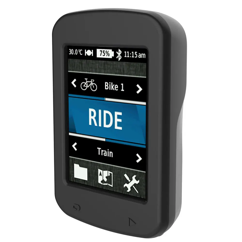 For Garmin Edge 820 Silicone Gps Bike Bicycle Computer Screen Protection Cyclocomputer Protective Case Cover With Glass Film