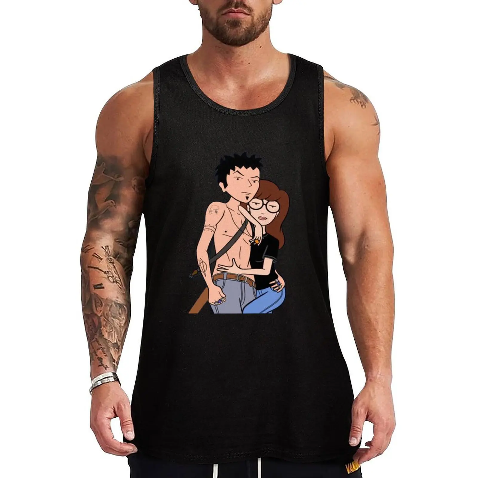 

daria mtv Tank Top man vest sleeveless Men's t-shirts sleeveless gym shirts male Men's vest