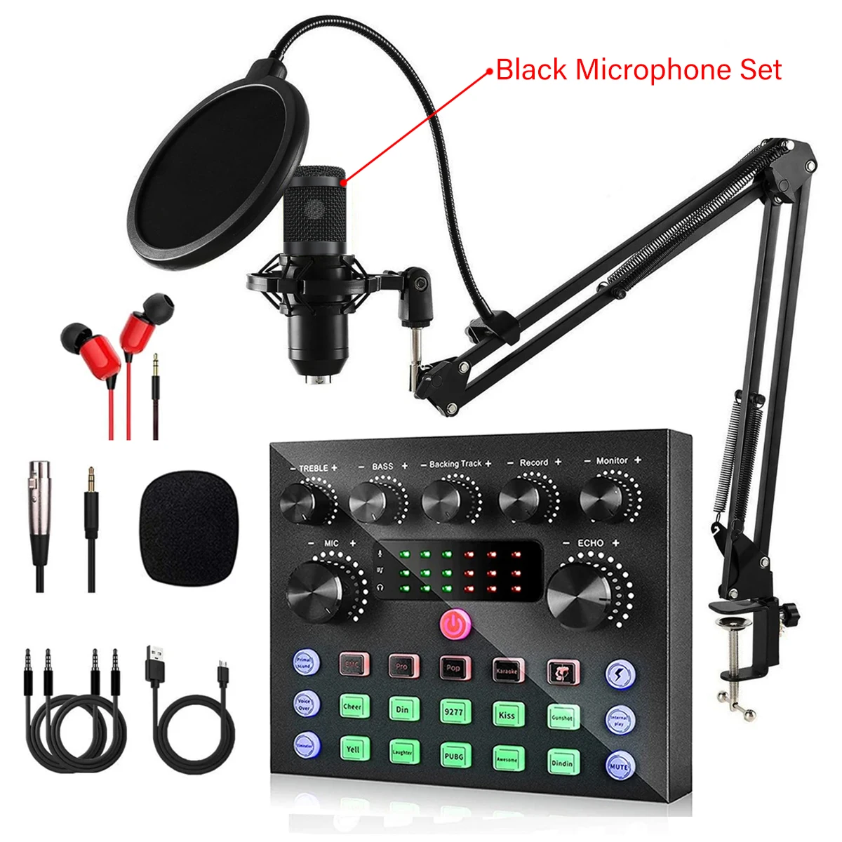 With Black Mic