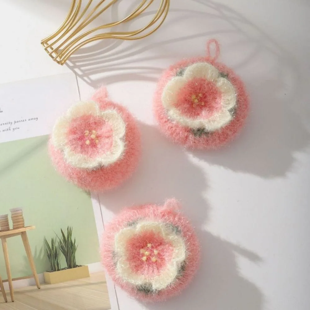 Beautiful Avocado Shaped Dish Sponge Absorbent Creative Dishcloth Non-stick Oil Thick Durable Scouring Pads Dishwashing