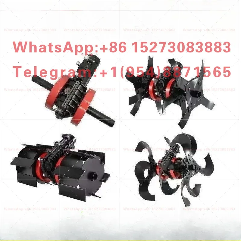 Weeding wheel, weeding blade, trenching head, loosening wheel, soil turning and weeding blade assembly, gearbox accessories