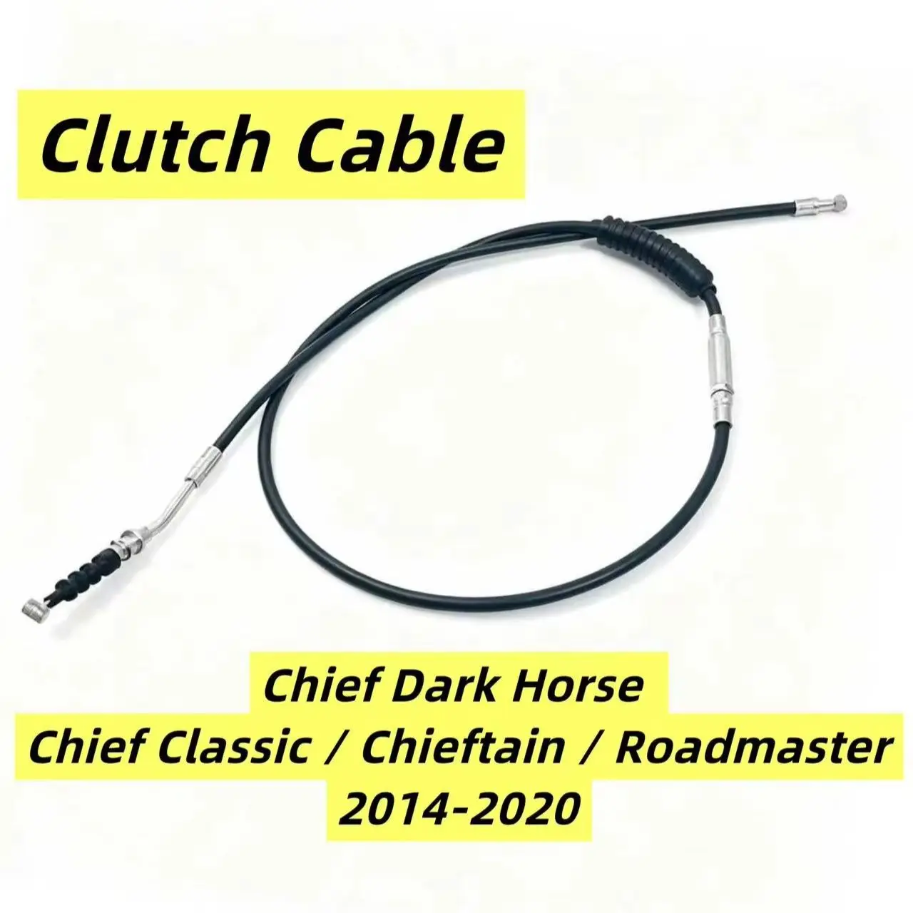 Cable de embrague para motocicleta, para Indian Chief Dark Horse Chief Classic Chieftain Roadmaster 2014-2020, Kit extendido, piezas y accesorios