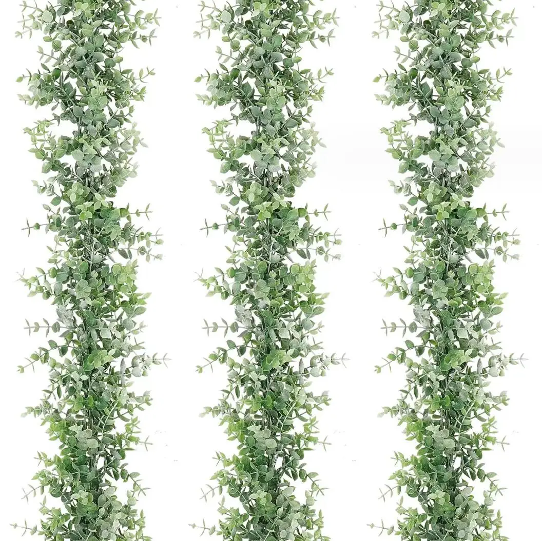 180cm/71in Artificial Eucalyptus Fake Hanging Plant Wall Leaf Plant Rattan Suitable for Home Garden Party Wedding Decoration