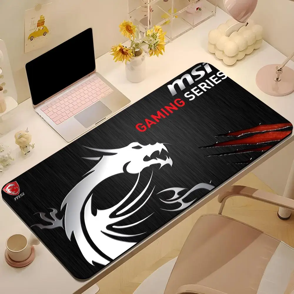 Imagem -06 - M-msi Logotipo Mouse Pad Mousepad Xxl 600x300 Novos Mousepads Tapetes de Mesa de Videogame Portátil Anti-deslizamento Gamer Escritório Macio Mouse Pad