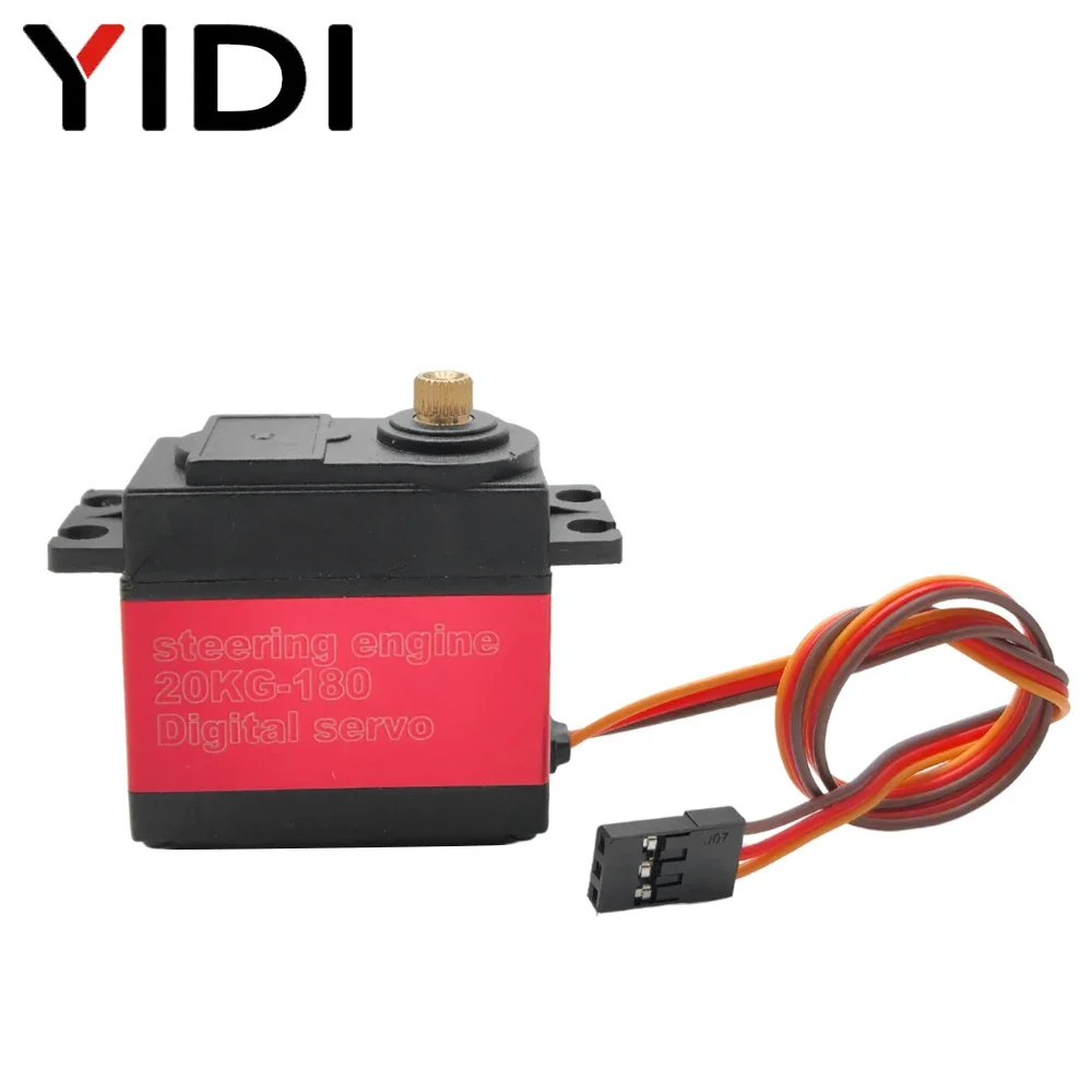 TD-8120MG Digital Metal Gear Servo Motor 180 270 360 Degree RC Servomotor 20kg High Torque Toy Car Helicopter DIY Arduino Robot
