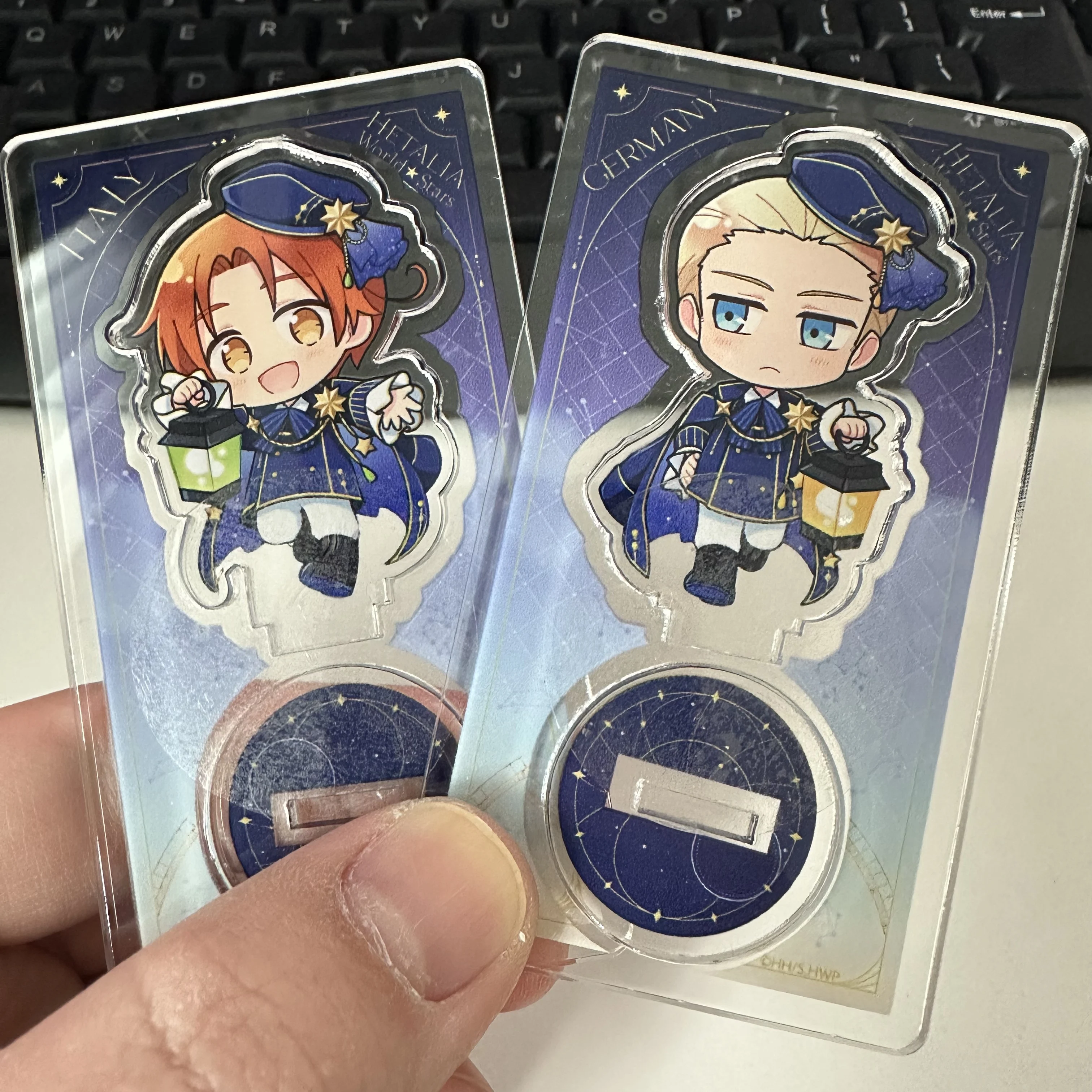 Anime Hetalia: Axis Powers Figures Feliciano Vargas Ludwig Acrylic Stands Model Character Ivan Braginsky Decor Christmas Gift