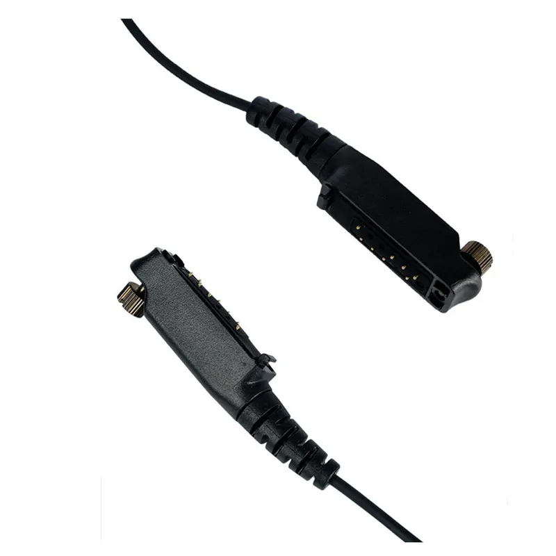 G-vormige headset met microfoon en PTT, walkietalkie, radio voor Sepura STP8000, STP8030, STP8035, STP8038, bidirectionele radio