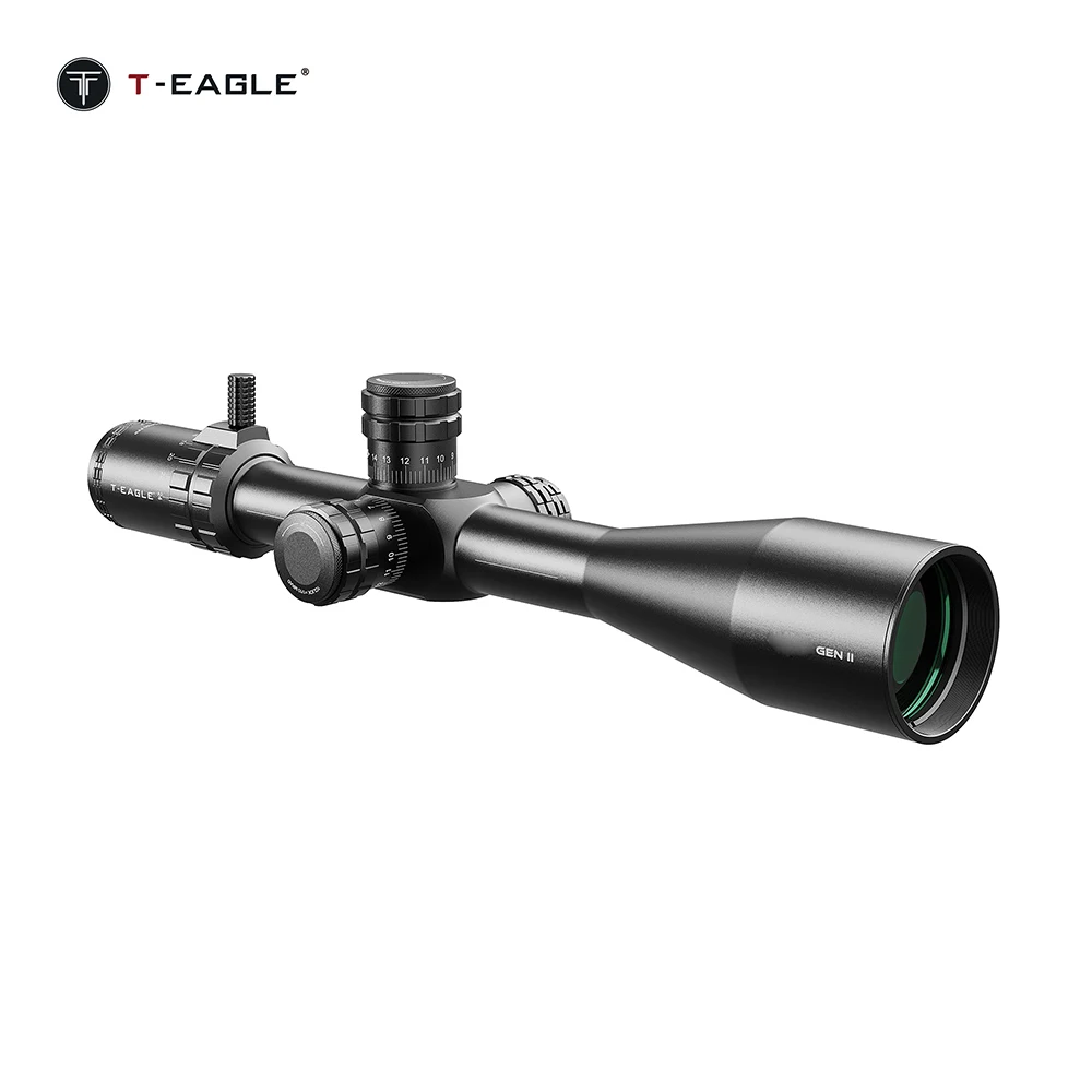 T-Eagle VP 6-24X50 FFP  Rifle Scope Red Illuminated Tactical  Riflescope Sport Hunting Optics Sight for Airgun First Focus view 3