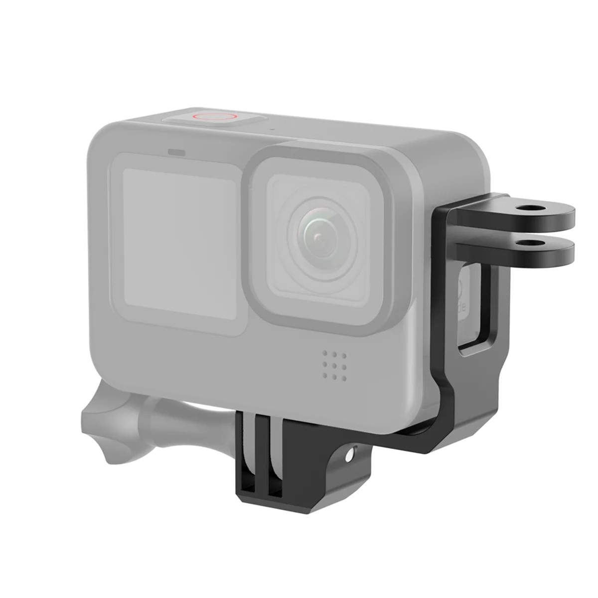 RISEN عمل كاميرا العمودي الذراع قوس ل Gopro بطل 12 11 10 9 8 7 عمل 4 3 Selfie عصا محول تركيب