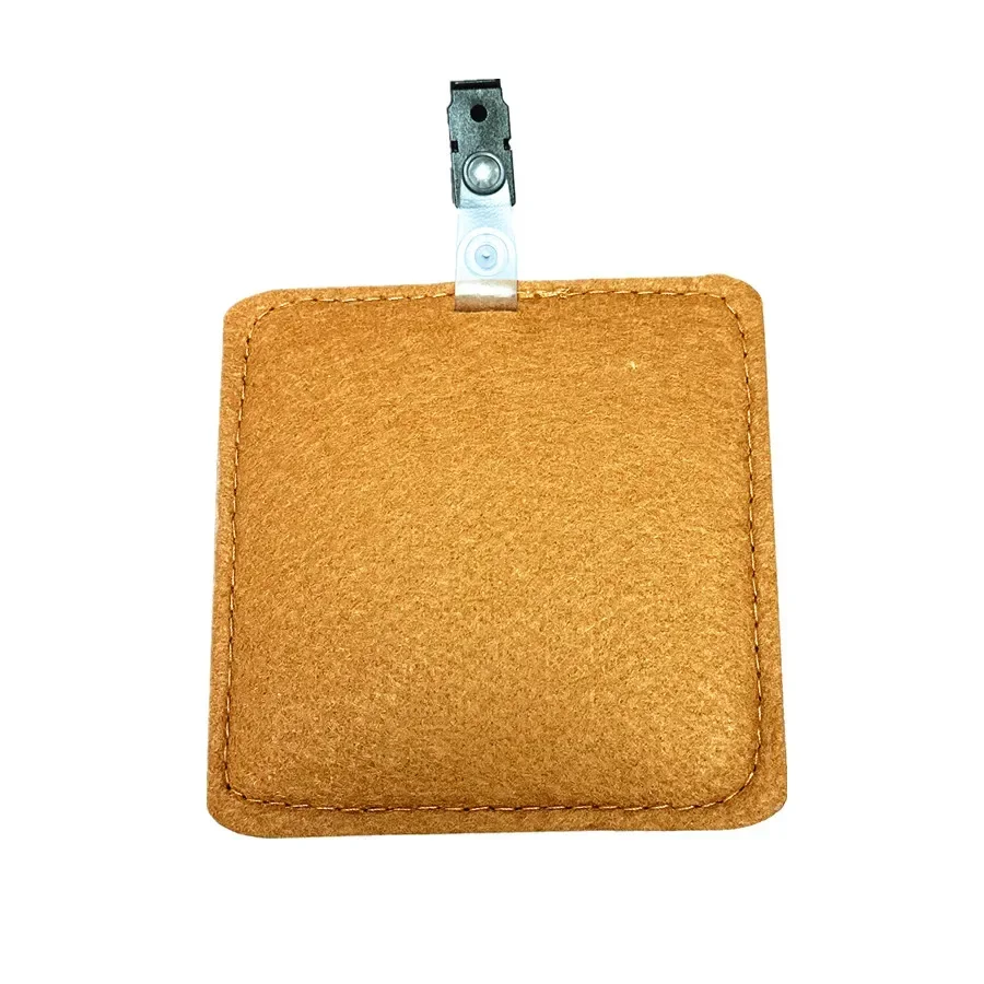 Sheepskin Fly Fishing Patch with Clip, Fly Dryer