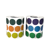 Scratch Off Sticker 25mm 1000pcs1Rolls Purple Green Orange Sticker Labels DIY Make Your Own Lottery Ticket Games