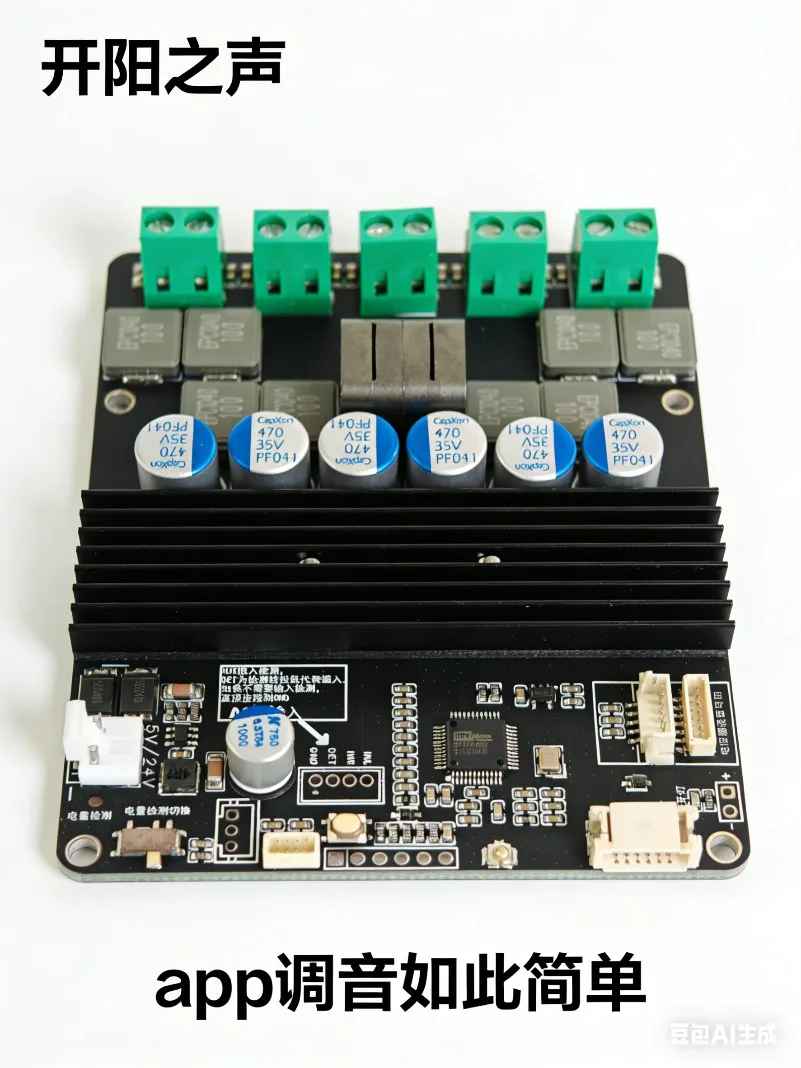 Bluetooth power amplifier board 1048b2 configuration 2.2.1 three-way frequency