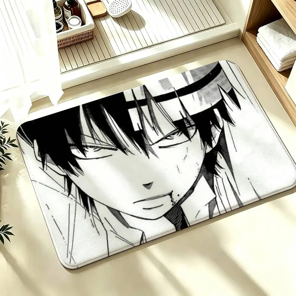 SOUL EATER JP Manga Anime Shower Room Absorbent Small Floor Mat Soft Comfortable Decorative Foot Mat