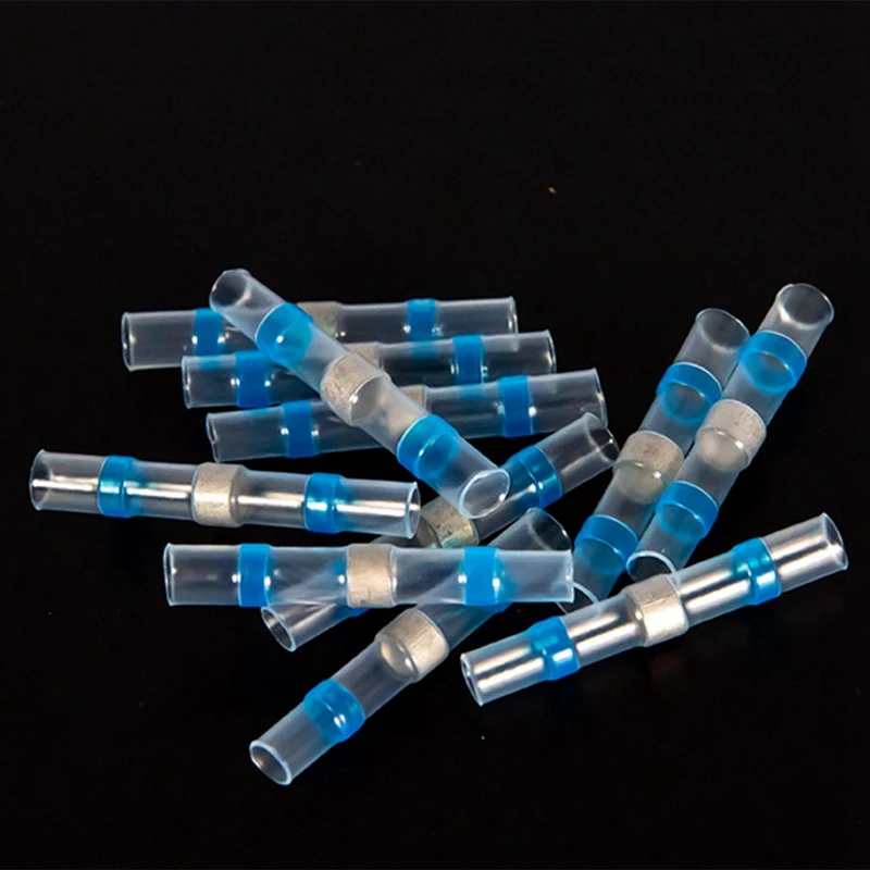 100 ชิ้นความร้อนหด Pressureless Solder แหวนปกป้อง Terminal ของ Joint และได้อย่างรวดเร็วเชื่อมท่อขนานทนทาน