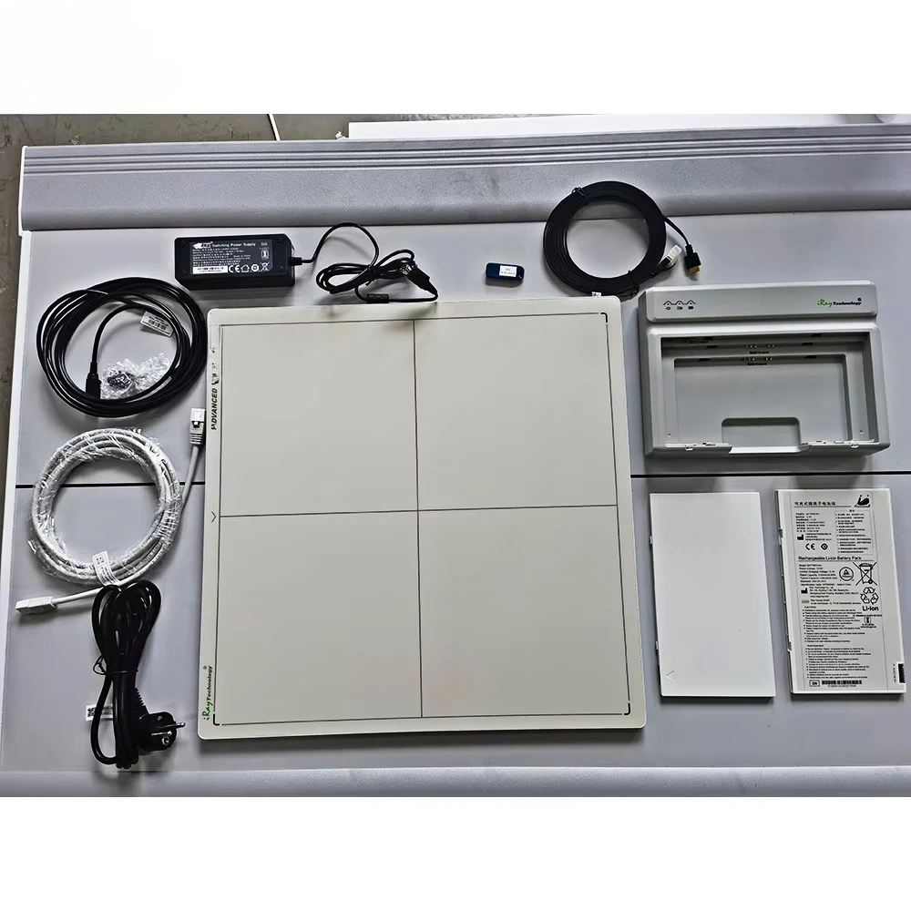 Wireless Flat Panel X-ray Flat Detector Factory Price Digital 17*17 Electric CE Light Weight Metal Detector X Ray Machine Price