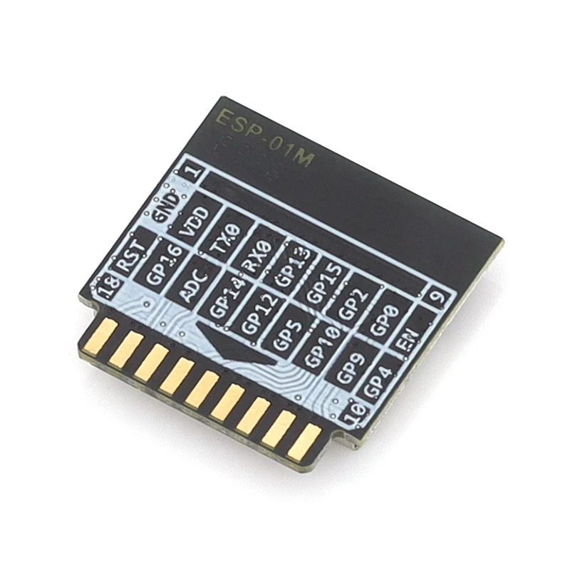 1/5/10pcs ESP-01M ESP8285 2.4GHz Wireless WiFi Module DC3V~3.6V for WiFi Smart Socket IOT Wireless Communication Module
