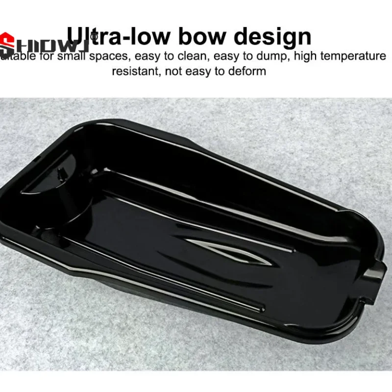 2.5L Oil Drain Pan For Motorcycle And Car Applications Featuring PP Material Resistant To Warping And Deformation