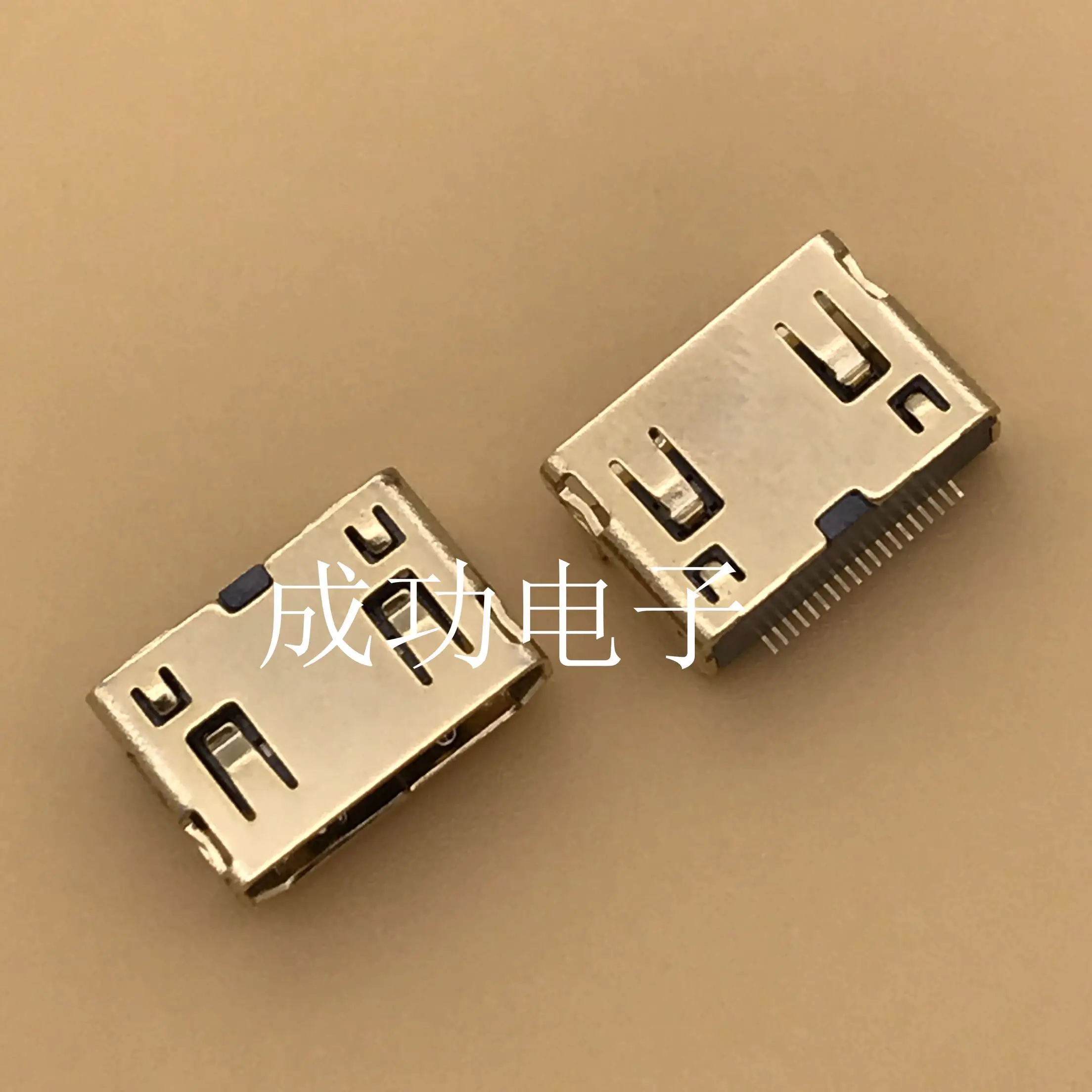 For Mini HDMI patch 19P USB MINI high definition female seat C type port, tablet high definition interface/socket