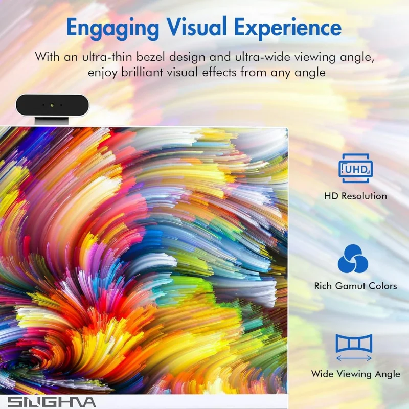 كمبيوتر الكل في واحد 24 بوصة، شاشة FHD، i7 رباعي النواة، Windows 11، 16 جيجابايت رام، 512 جيجابايت SSD، شحن لاسلكي، لوحة مفاتيح وماوس سلكية #3