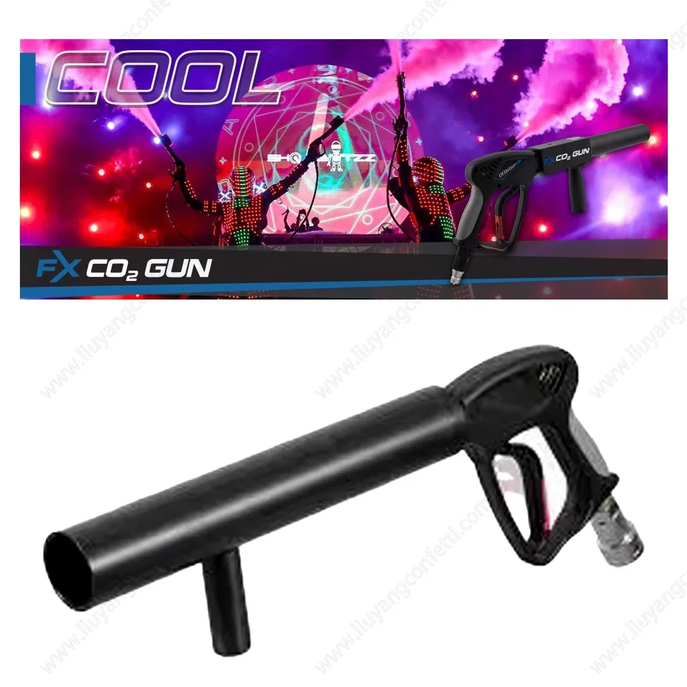 Pistola de CO2, Máquina de Efectos Especiales DMX para DJ, Cañón de CO2 para Fiestas, Discotecas, Bodas, Conciertos, Eventos, Clubes Nocturnos