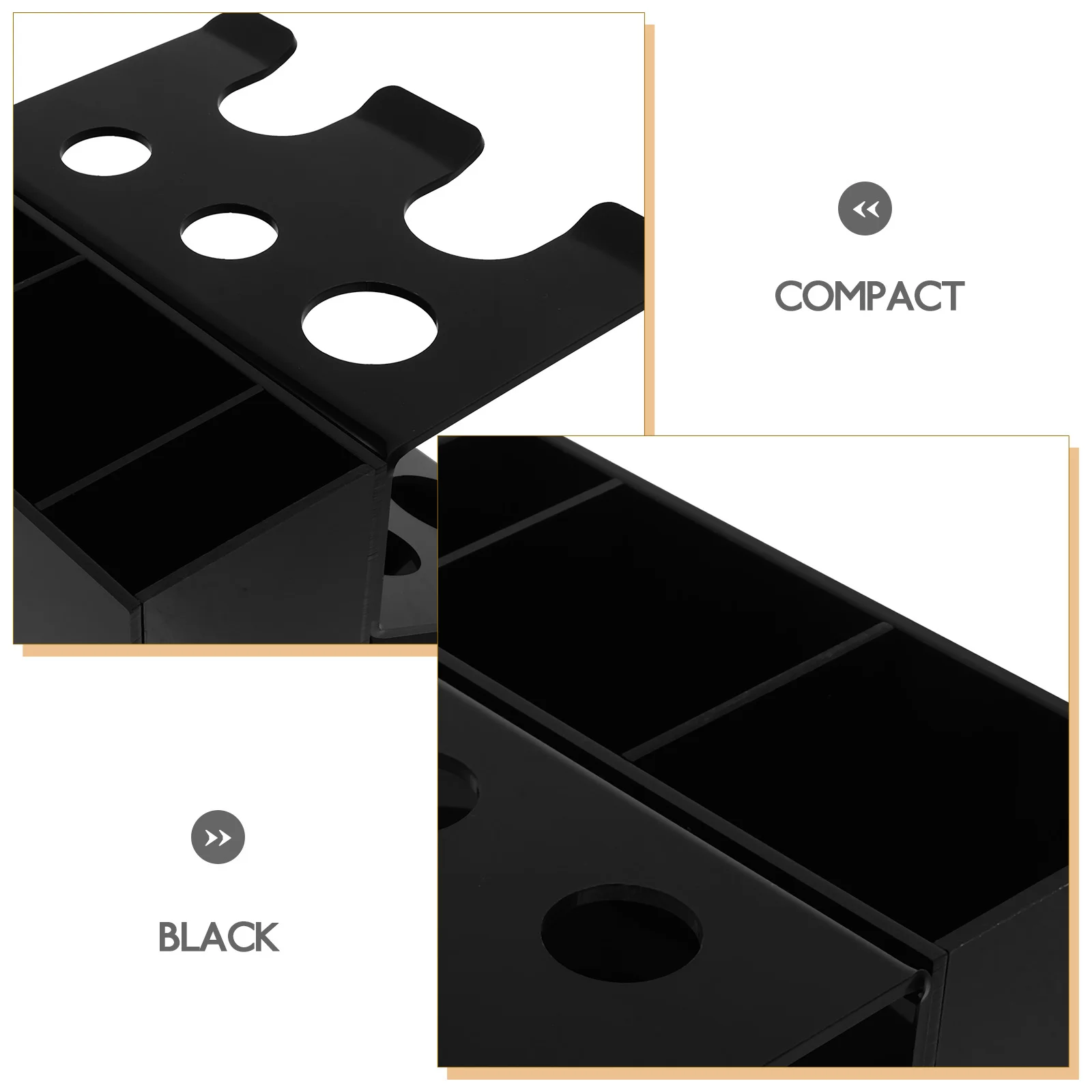 

Razor Holder Clear Acrylic Desk Organizer Storage Box Bathroom Brush Holder Cosmetics Organizer Sundries Storage