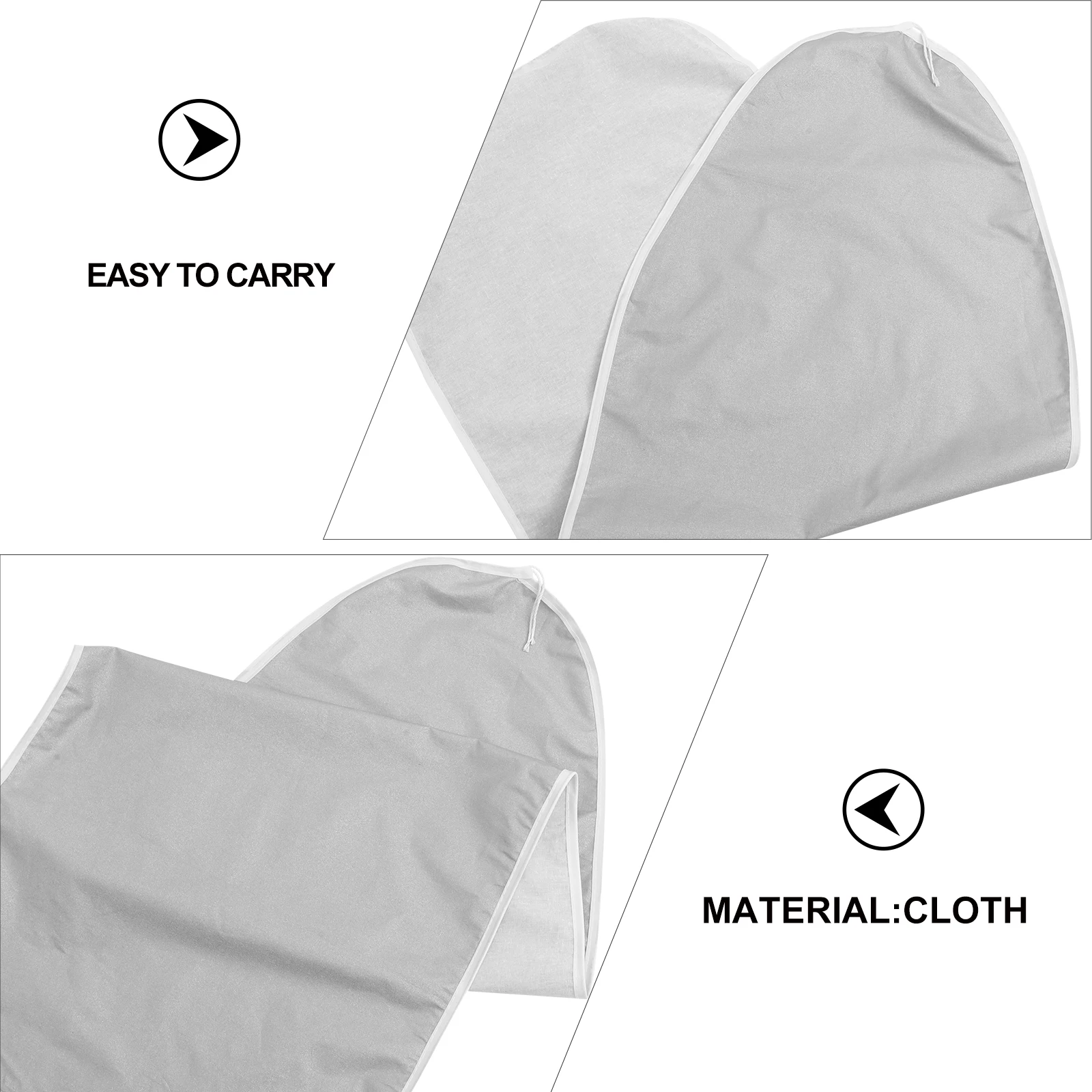

Ironing Board Cover Replacement Washable Cloth Material Non-Slip Stretchy Decorative Protector For Home Use