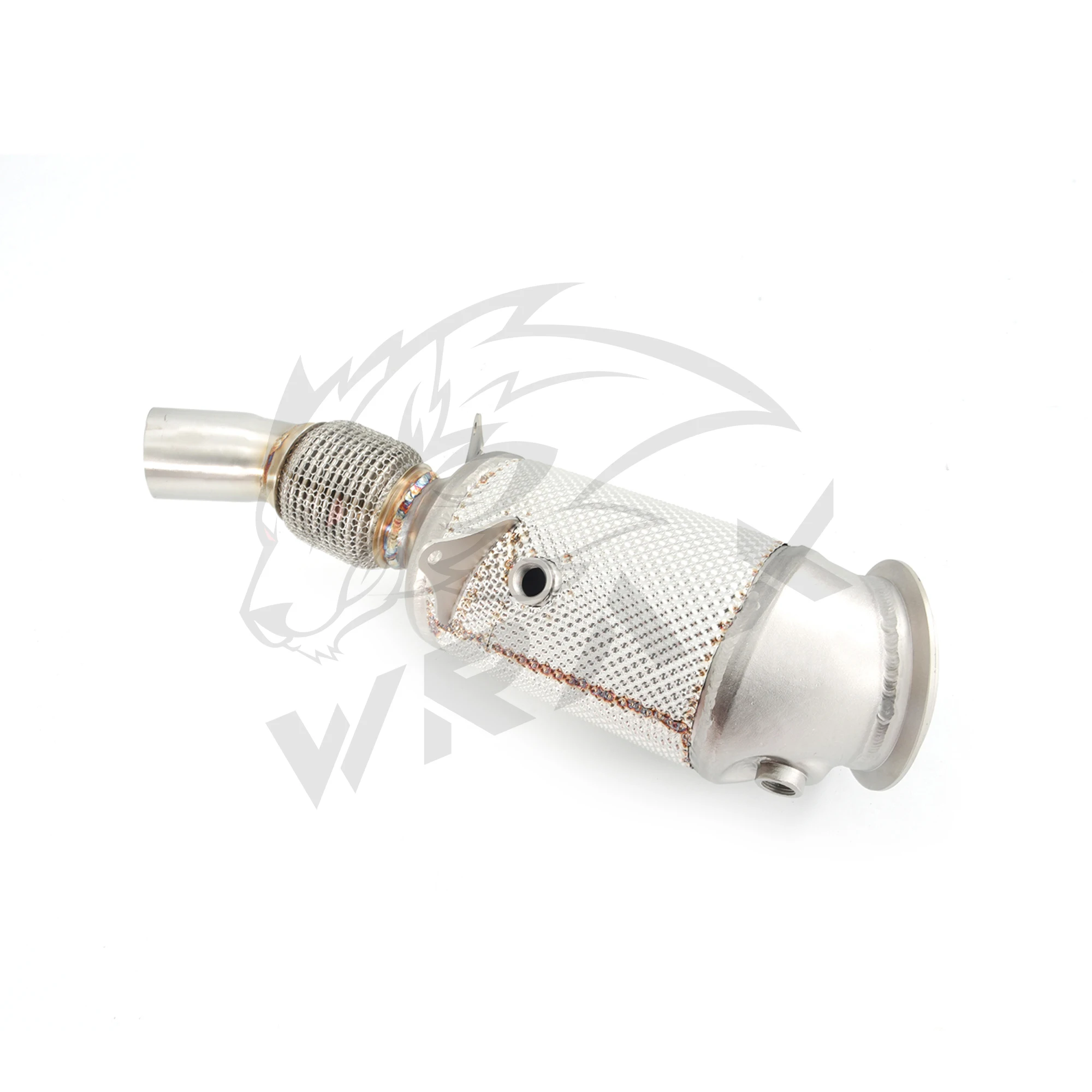 عادم النازل لسيارة BMW N20 WRAX مجموعة ضبط عالية الأداء - متوفر في الأنابيب السفلية المحفزة أو الوصول إلى السيارة بدون أنبوب السفلي #6