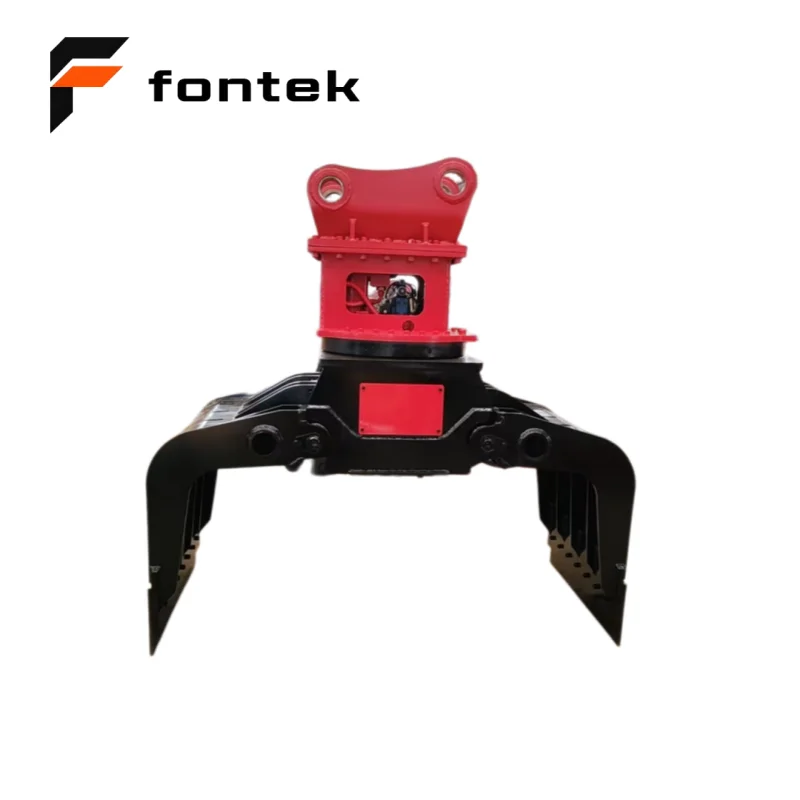 1920mm Wide Opening Hydraulic Demolition Grapple Sorting Grab For Wrecking & Material Loading