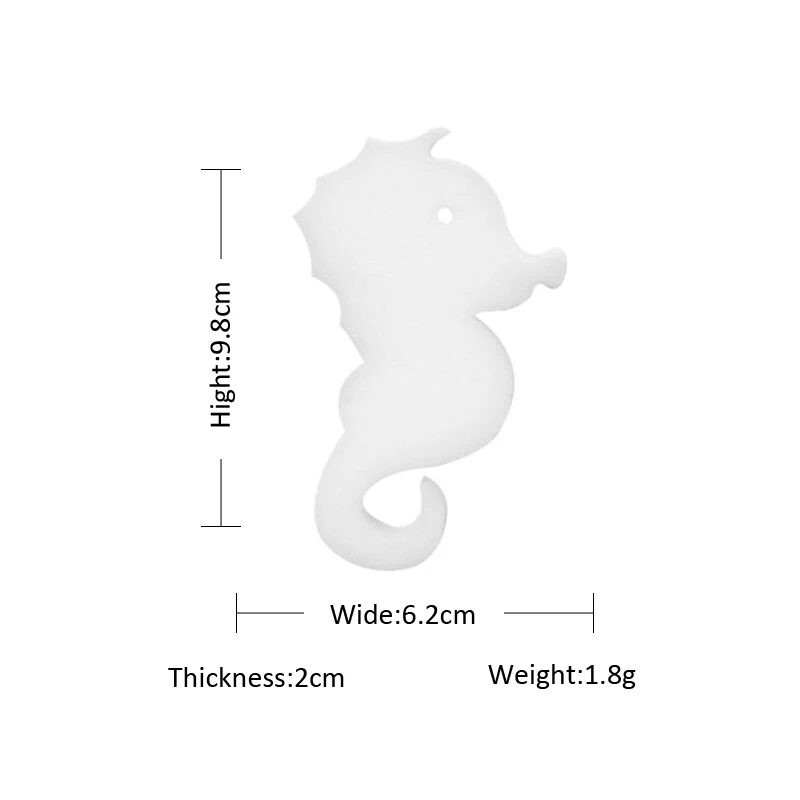 スイミングプール用吸油スポンジ,多機能クリーニングスポンジ,動物の形,泡,スパ,ホットタブ,6個