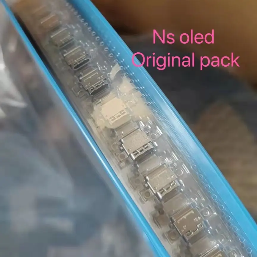 

Free Shipping 50pcs Original 100% New for Nintendo Switch Oled NS OLED Console USB Type-C Power Charging Socket Port Connector